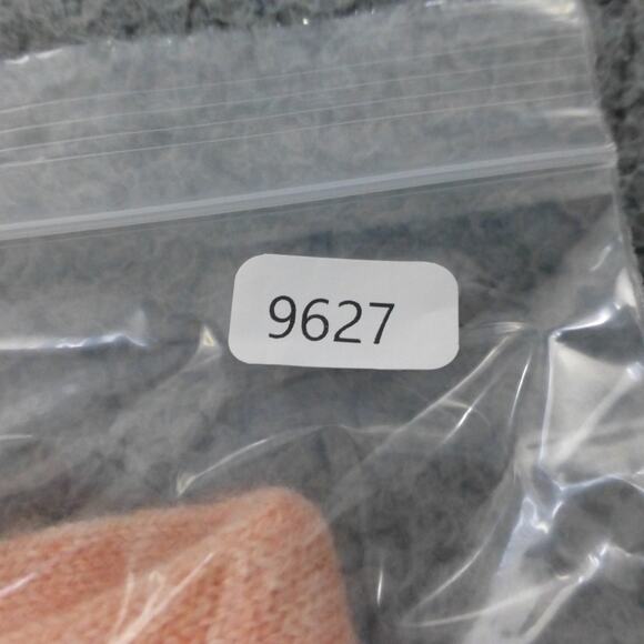 Cashmere Studio Sweater Womens Large Turtleneck Knit 3/4 Sleeve Pink Pullover - Picture 11 of 11